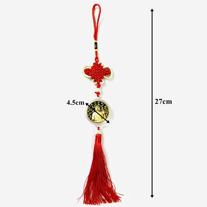 Dây Treo Xu Phật A Di Đà In Màu - SP005199